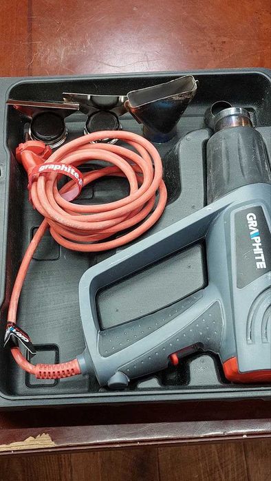 Термофен GRAPHITE 2000 Вт, строительный фен