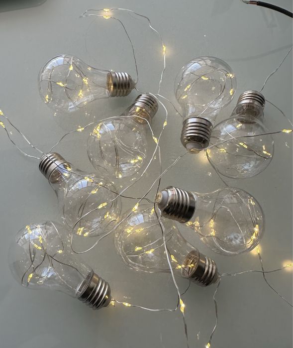 Гирлянда лампочки подвесные