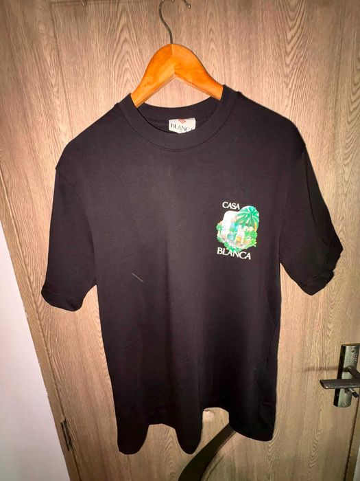 Tricou Casablanca peisaj palmieri