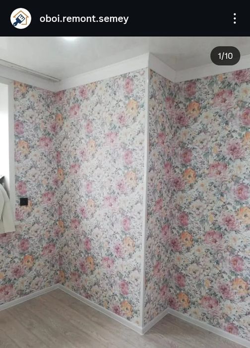 Ремонт, обой, покраска.