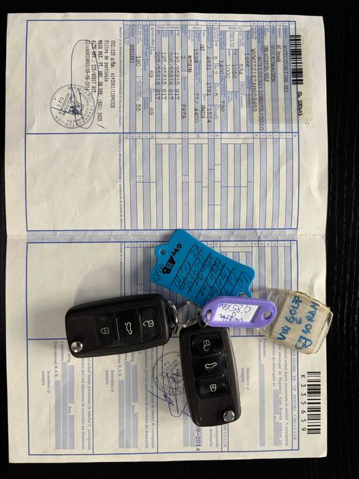 vand VW golf 6 variant an  2010,368 000 km ,2900 euro