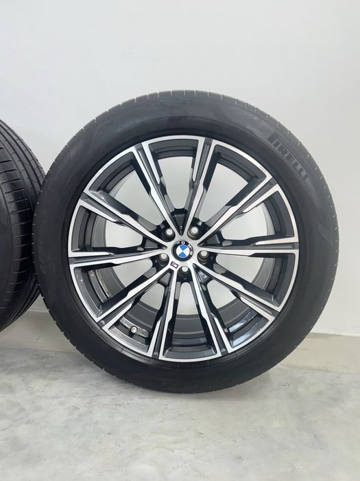 Jante Bmw X5 X6 R20 G05 G06 M740 Originale Pirelli de vara 45/2023 90%