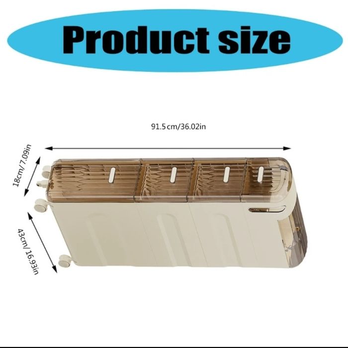 Шкаф на колелца за баня/ хол/ кухня/ спалня