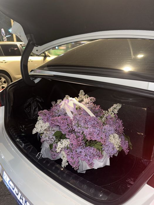 Продается корзина сирень