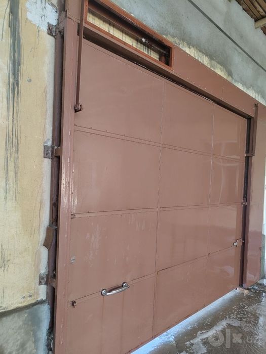 Металлические ворота для дома или гаража 3×2,6 м, Чирчик