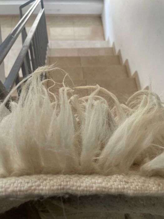 Рядкост: 6 ръчнотъкани китеници от 100% мериносна вълна