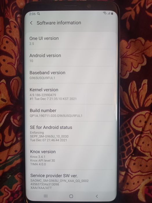 Samsung Galaxiy S9+