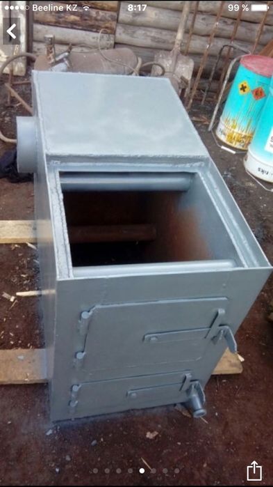 Печь котел под чугунную плиту