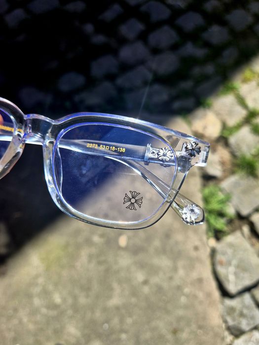 Ochelari Chrome Heart Transparenți