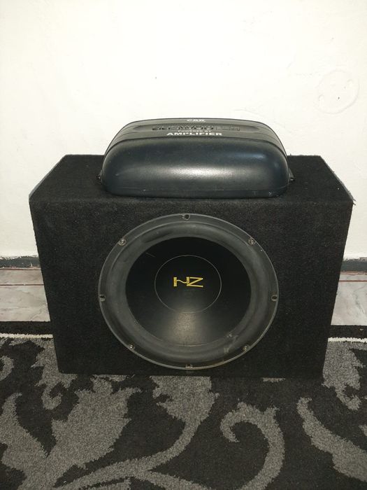 Subwoofer + amplificator second-hand