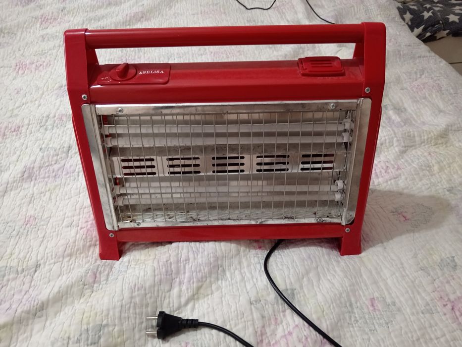 Обогреватель работает