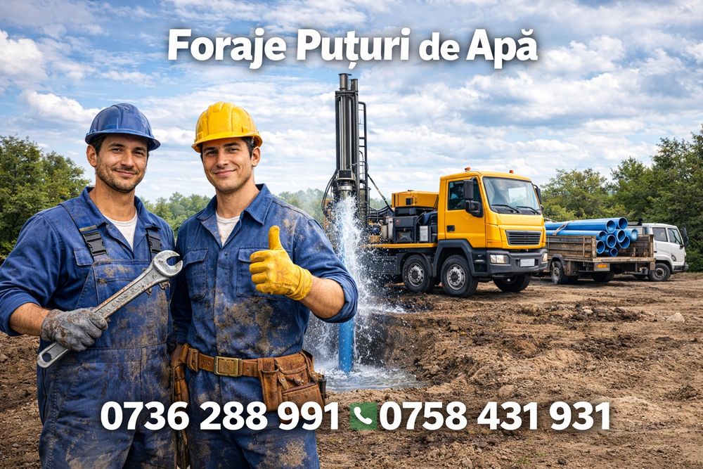 Puturi de apa Craiova,Vânju Mare,Hotărani,Gruia,Rogova,Turceni,Borascu