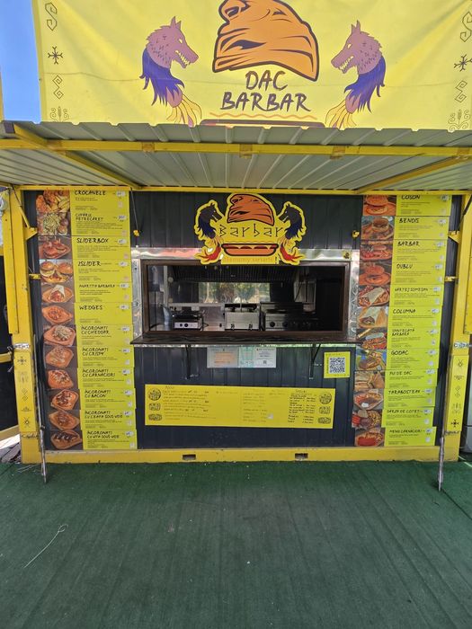Food truck / container full inox bucătărie profesională complet echipat – gata de lucru – 19.500 € + TVA