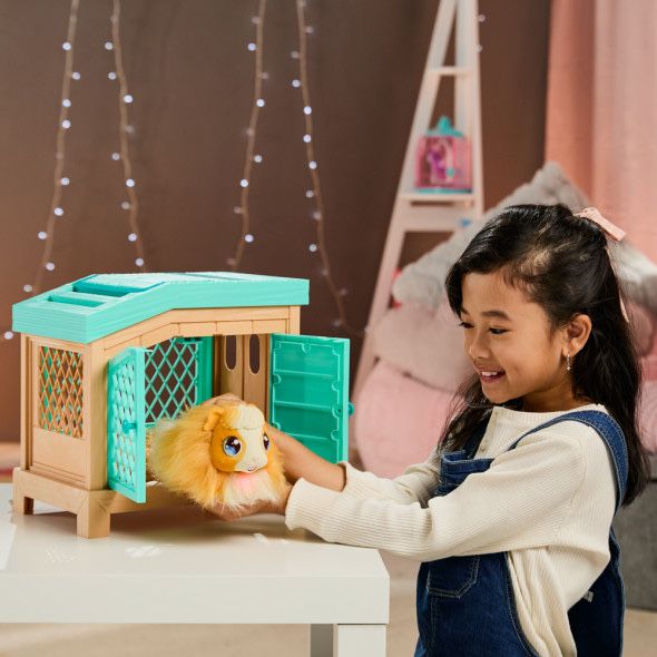 MOOSE Little Live Pets Морско свинче с 3 изненади Mama Surprise