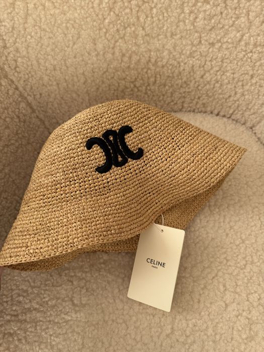 Дизайнерска шапка 100% raffia
