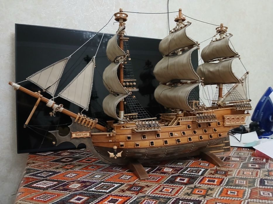Корабль ручной работы