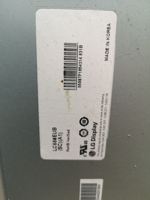 Tv ELG 55 inch. pentru piese