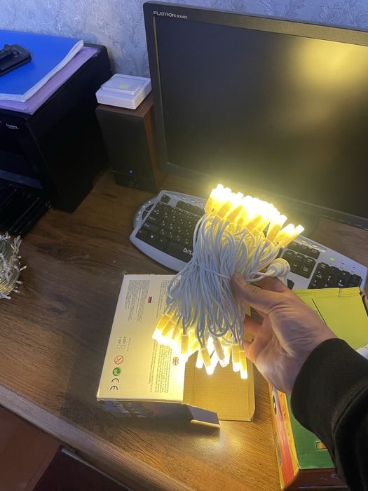 Гирлянды 10 метров уличные