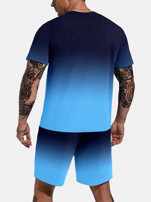 Мъжки  комплект -тениска и къси панталони