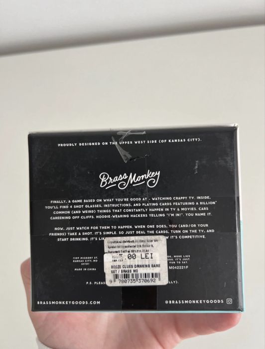 Joc Booze Clues Drinking game set