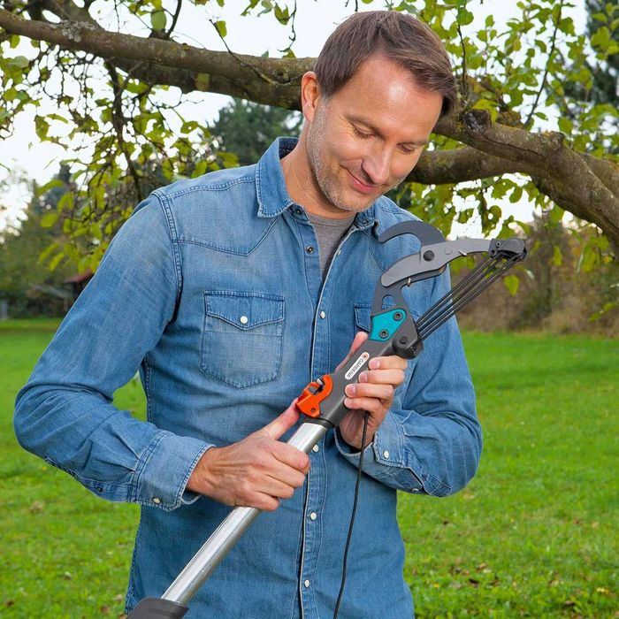 ПРОМО Нова 2г Гаранция Ножица за Високи Клони Gardena Combisystem 00298-20, 35 мм, Без Дръжка