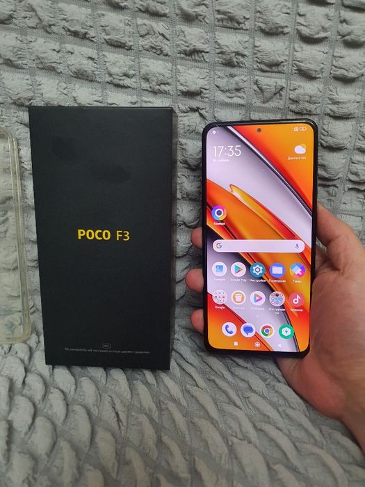 Srochna sotiladi Xiaomi Poco F3 5G  12/128Gb Black Flagman Igravoy