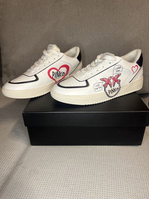 PINKO Sneakers Rodano Basket, marime 41, noi