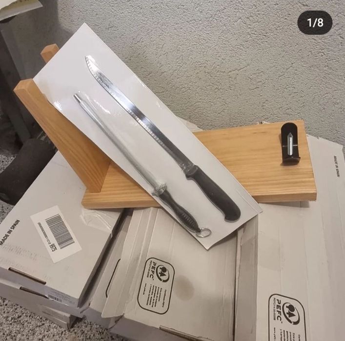 Suport jambon Seranno cutit și pila