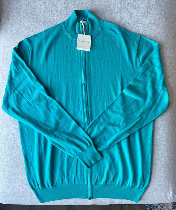 Италианска кашмирена жилетка за мъж XXXL нова