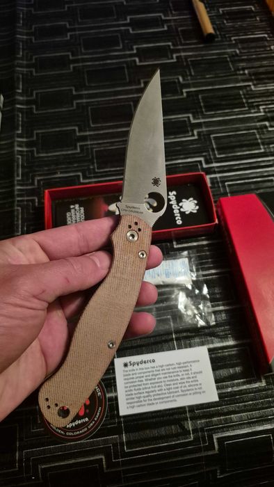 Spyderco military 2 Cru-wear нож