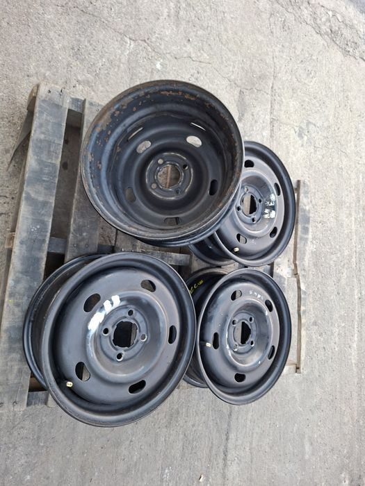 14" 4X100mm Renault, 4х100мм Рено Стоманени джанти