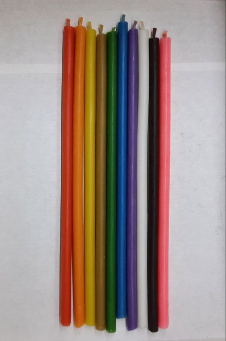 Свечи восковые натуральные