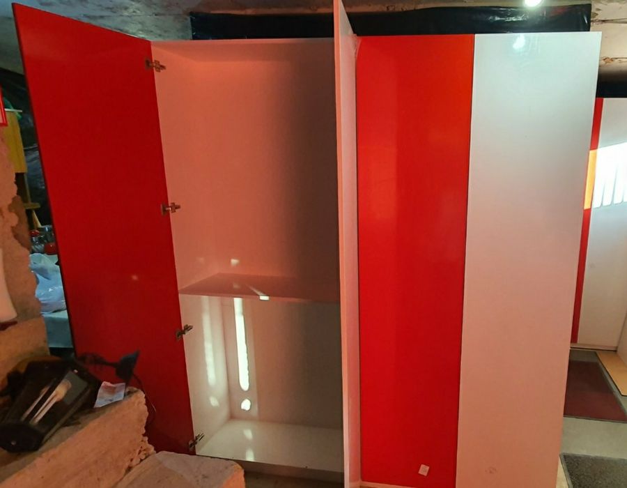 3бр. Гардероби / 1бр. Ракла