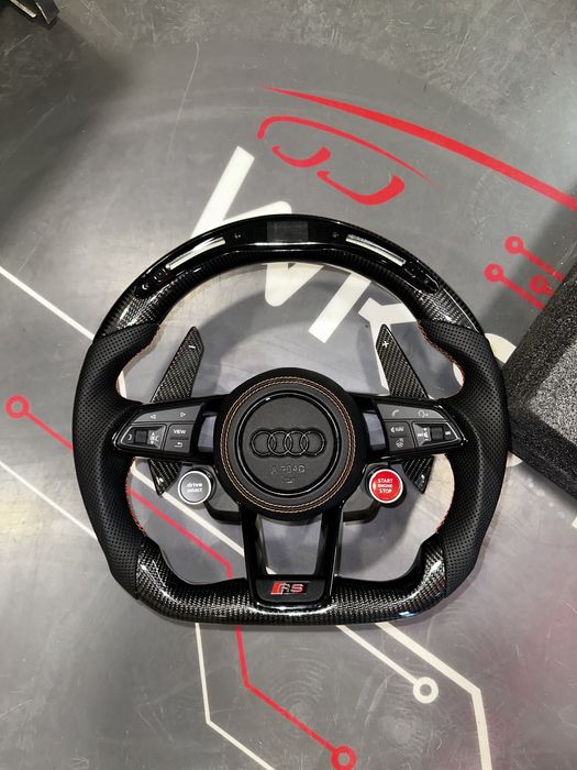 Volan Audi Carbon LED R8 - A6 - A7 -A8 - TT ETC