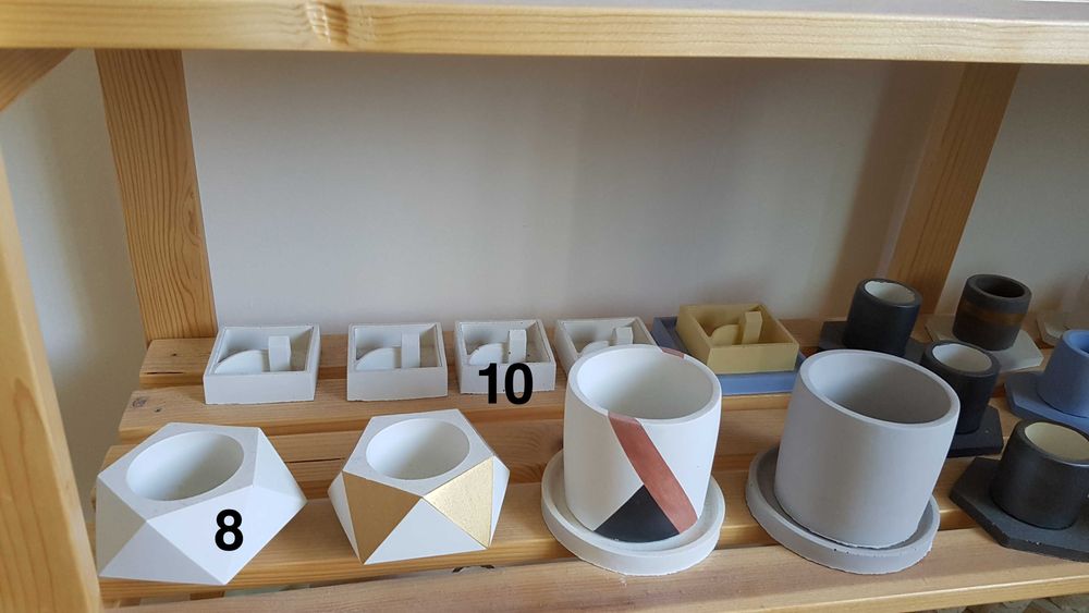 Matrite din silicon pentru ghivece, suporturi si obiecte decorative