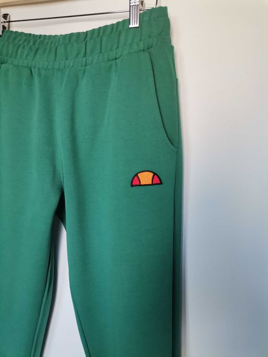 Ellesse Pantaloni Trening bărbați  marimea S bumbac verde ca noi