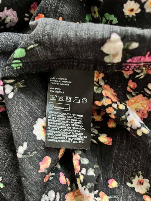 флорална рокля H&M р-р XL