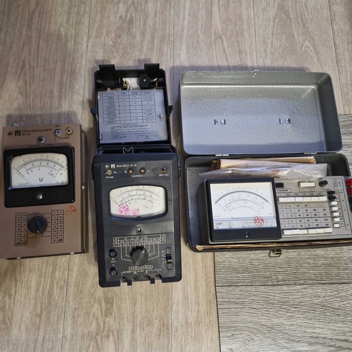 Вольтметры, милливольтметры