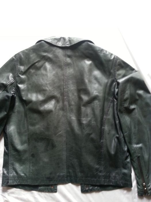 100% Италианско кожено яке Century