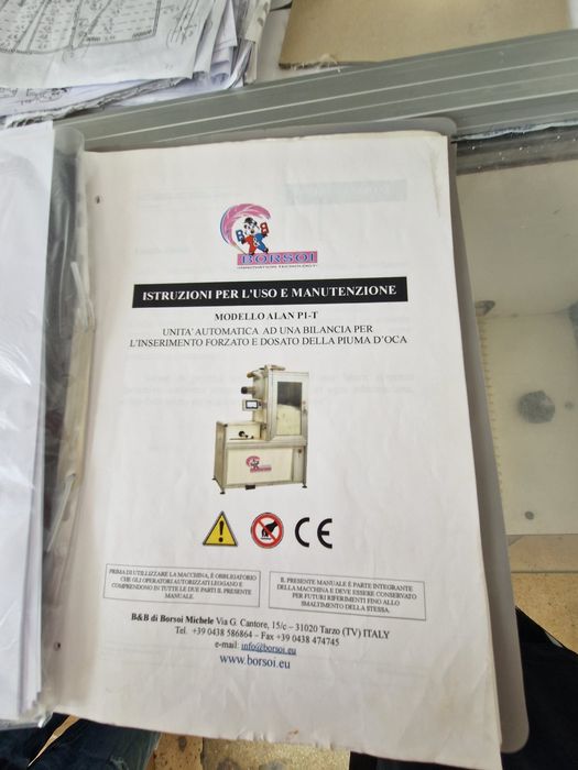 Mașină de puf BORSOI PT1