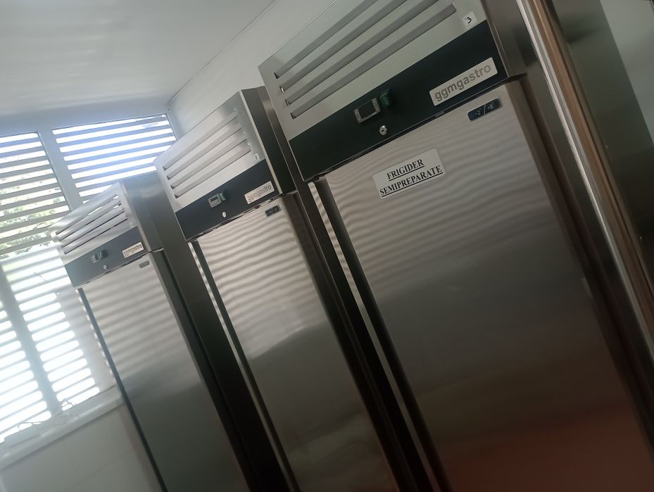 Set 2 frigidere inox +1 frigider Beko gratis +1 congelator inox-10500lei