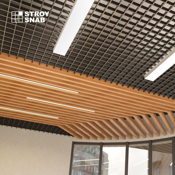 Грильято потолок решотка потолок (7)