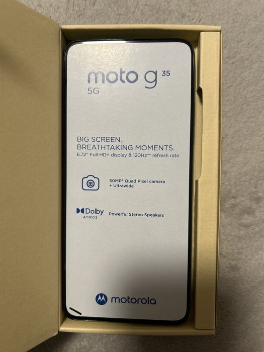 Moto g35 5G - неупотребяван