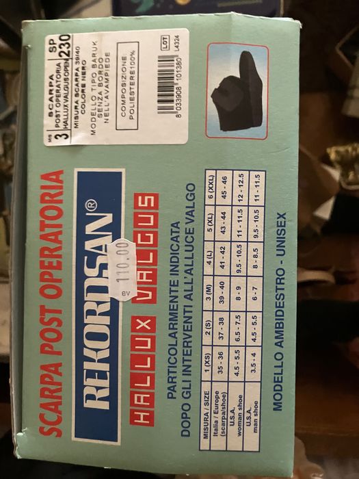 Чифт ортопедични постоперативни обувки 39-40