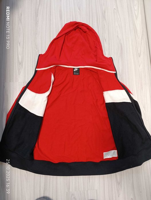 Nike Large Logo Print Drawstring''оригинално мъжко горнище Л размер