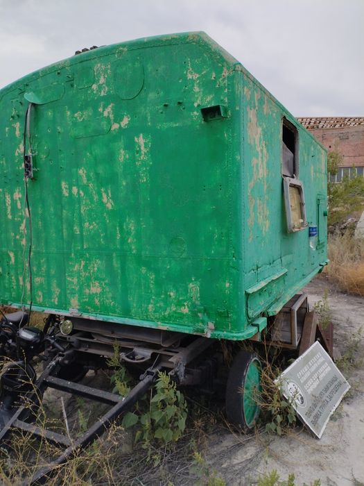 Будка вагончик на колёсах