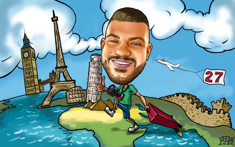 РИСУВАНИ карикатури  по снимка