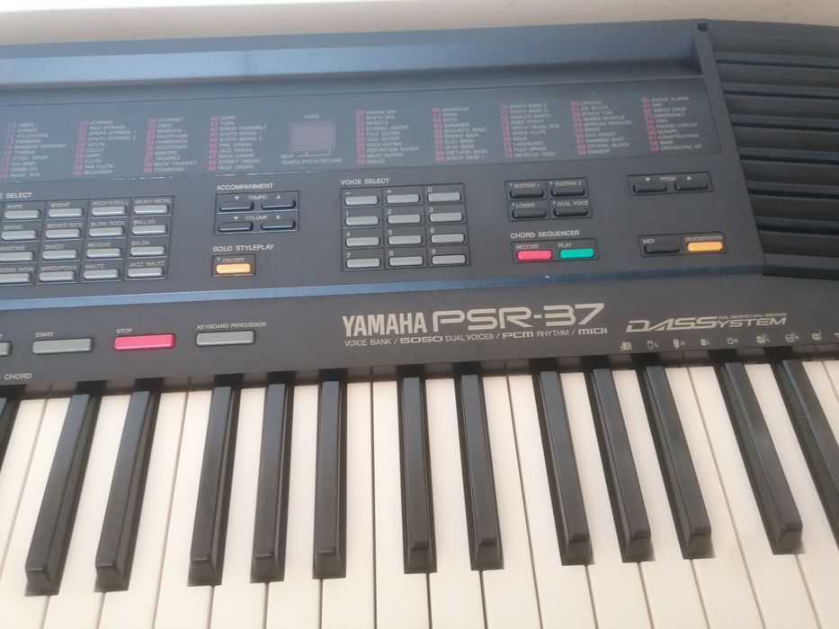 YAMAHA PSR-37 PSR-38 PSR-47 pian digital profesional orga