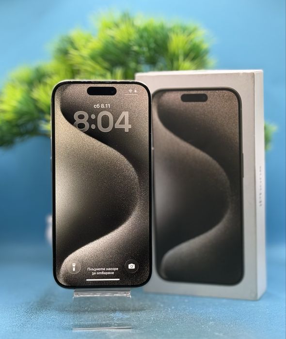 Apple iPhone 15 Pro, 128GB, 5G, Natural Titanium