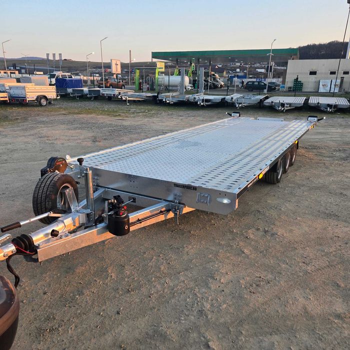 Trailer/platforma transport auto, hidraulica, Balhanger Trimaxilift 6M, 3500 kg